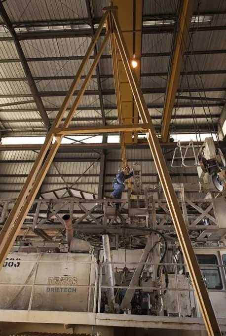 A Frame Fall Protection