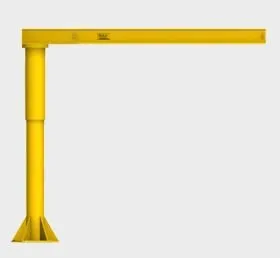 Light Duty Foundationless Floor Mounted Jib Crane