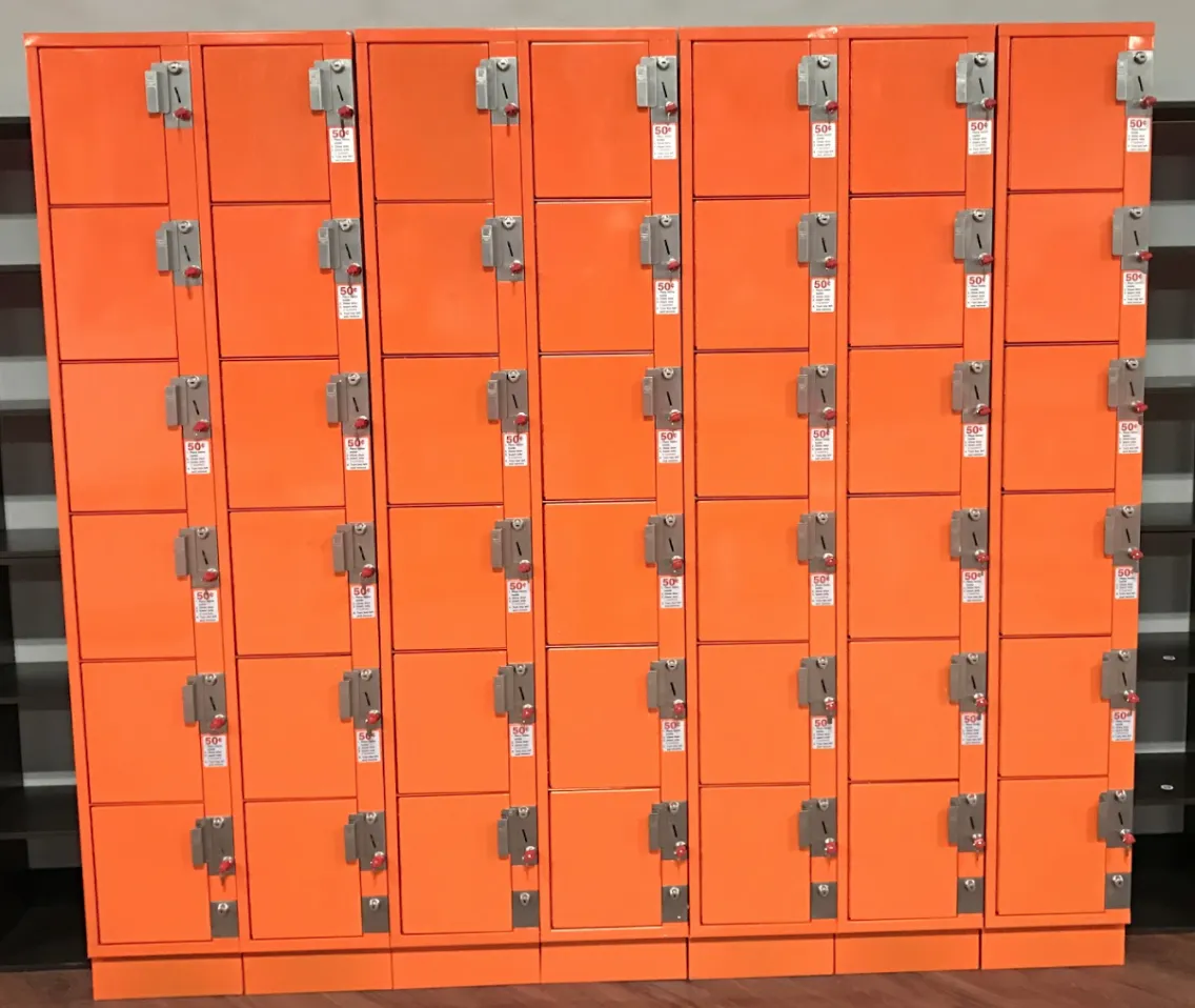 Coin Operated Box Lockers