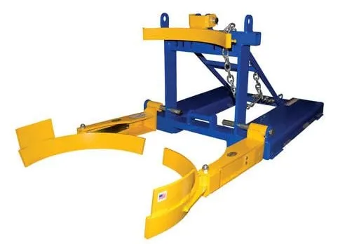 Deluxe Fork Mounted Poly Drum Handler