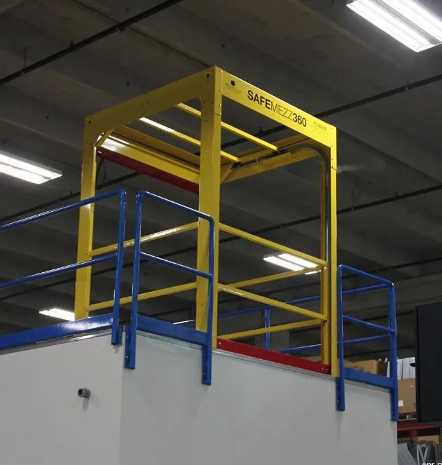 Fully Enclosed Mezzanine Gate