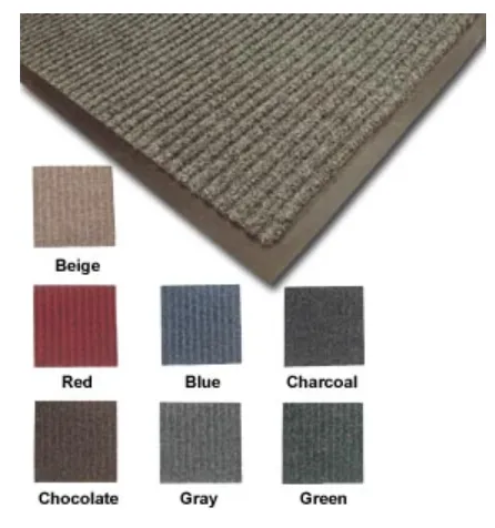 Heavy Traffic Ribbed Entrance Mats