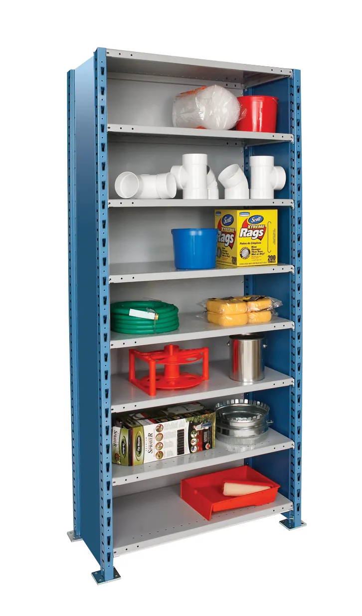 Deluxe Closed Industrial Shelving