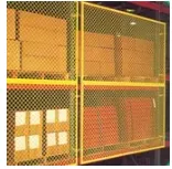 Pallet Rack With Wire Decking And Rack Guard