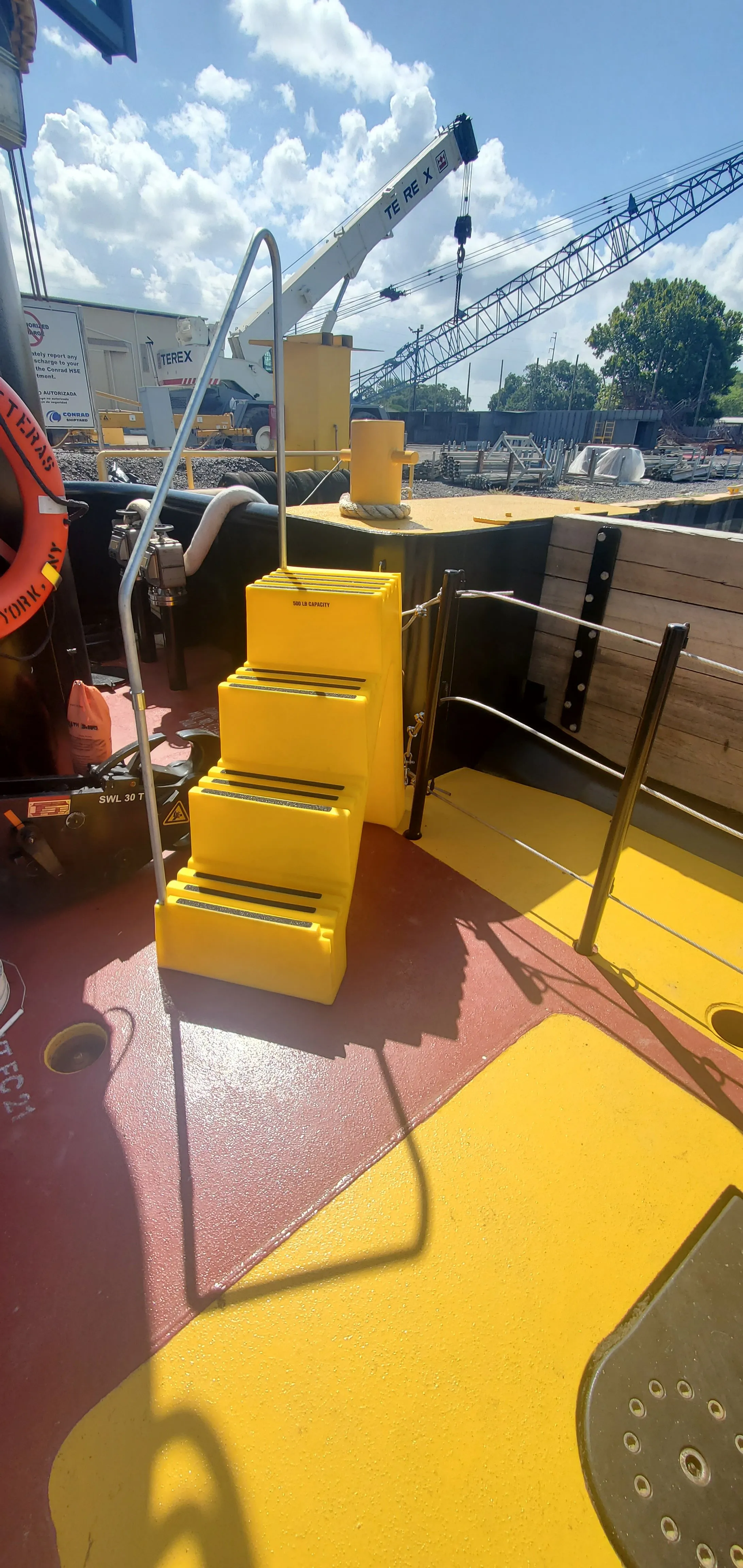 Plastic Portable Stairs