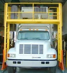 Portable Refrigerator Truck Access Platform