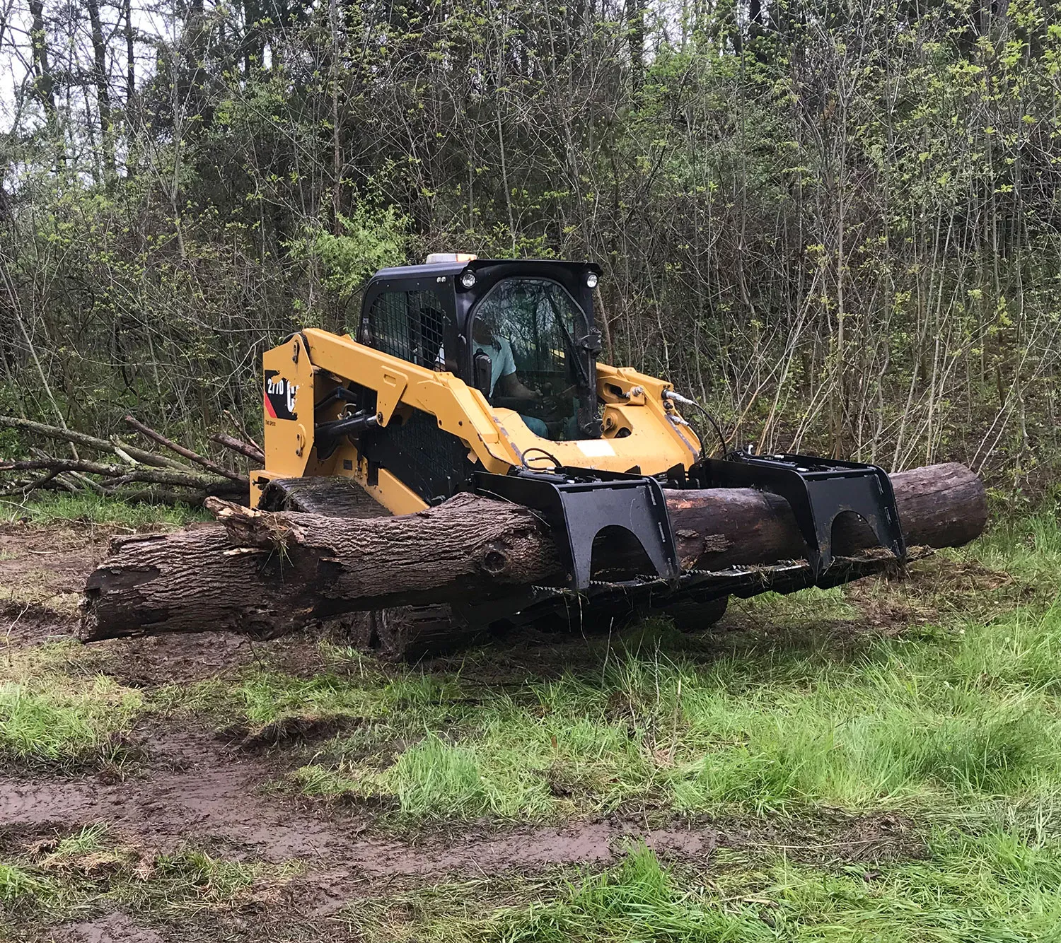 Skid Steer Grab Buckets