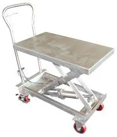 Stainless Steel Mobile Scissor Lifts