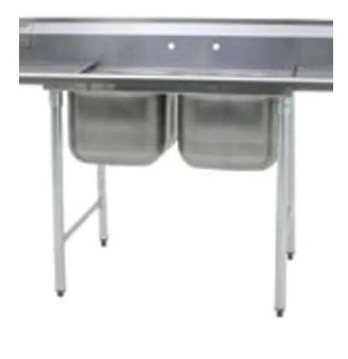 Two Compartment Stainless Steel Sinks