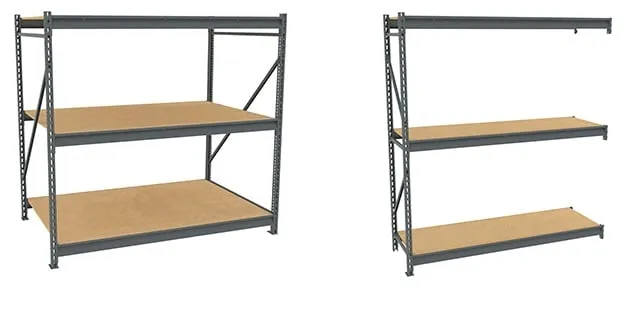 Bulk Storage Racks with Particleboard Decking