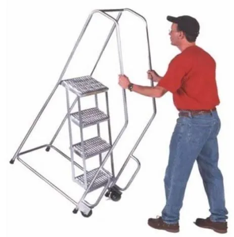 Aluminum Tilt and Roll Ladders