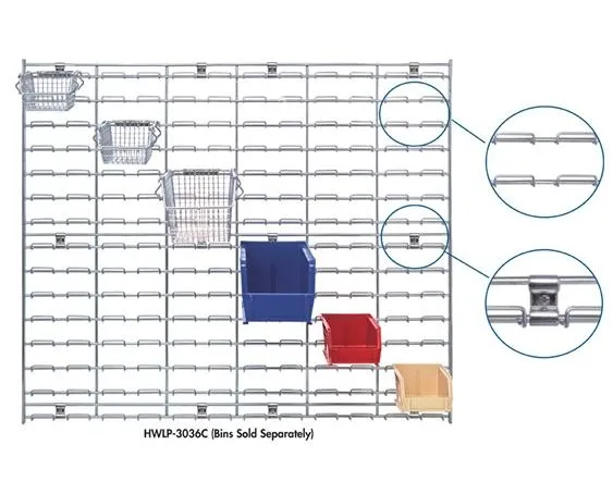 Wire Louvered Panels