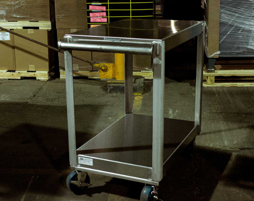 12 GA Stainless Steel Tool Cart