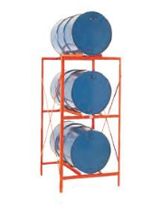 3 Drum Storage Rack