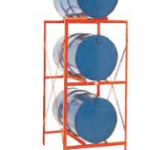 3 Drum Storage Rack