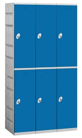 Blue School Lockers