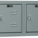 4 Wide Wall Mounted Locker