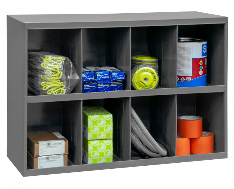 8 Opening Industrial Shelving