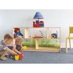 Acrylic Back Cabinet