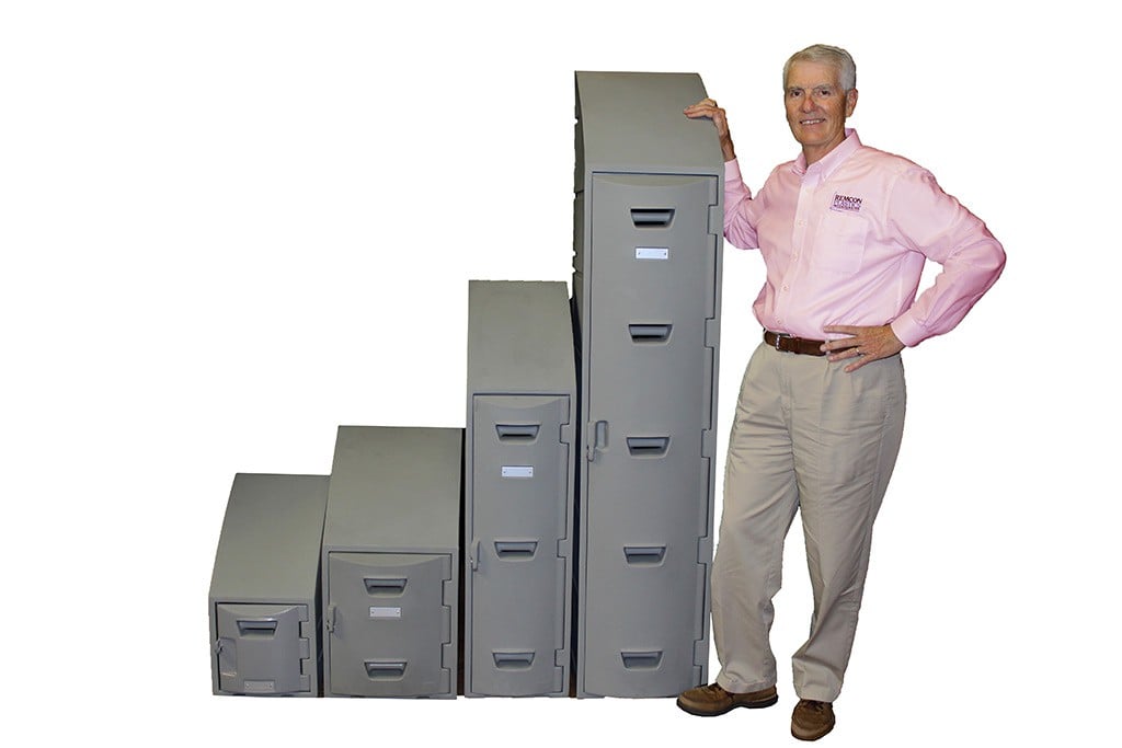 ADA Compliant Polyethylene Lockers