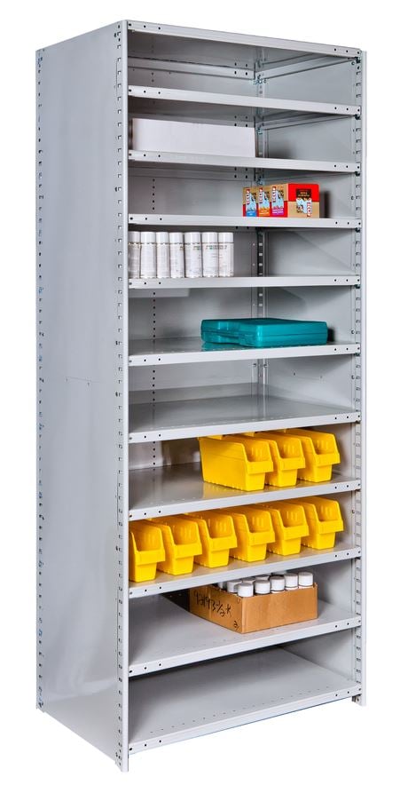 Antimicrobial Closed Shelving