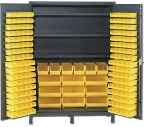 Bin Cabinets for Industrial Settings