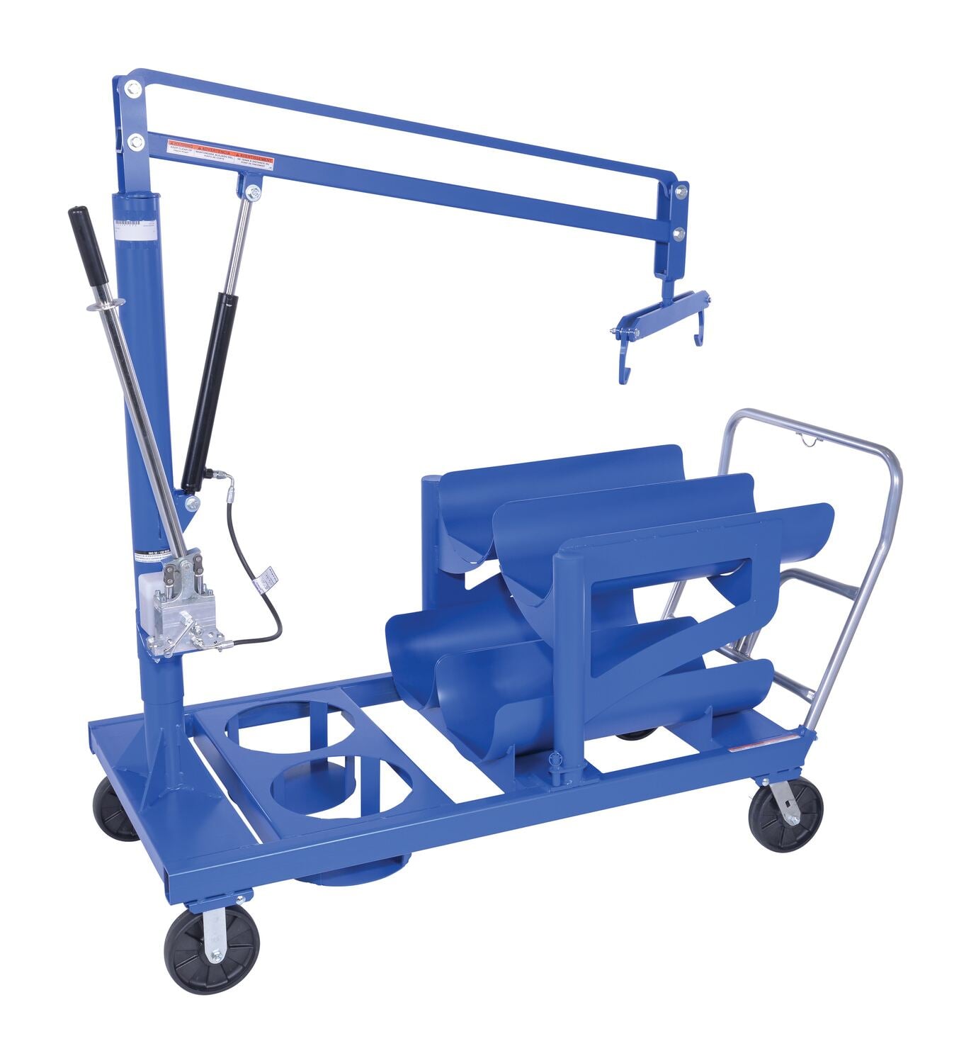 LP Tank Lifter and Truck Combination