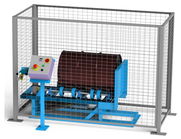 Power Tilt Drum Rollers