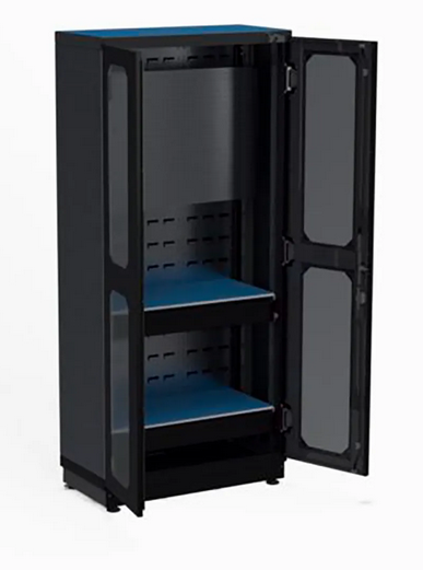 ESD Cabinet with Full Length Pegboard