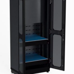 ESD Cabinet with Full Length Pegboard