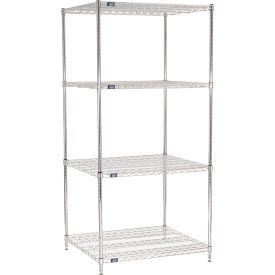Extra Deep Chrome Wire Shelving