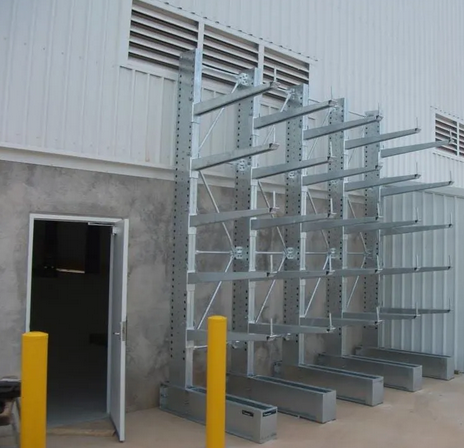 galvanized cantilever racking