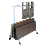 Hanging Folded Chair & Table Storage Truck