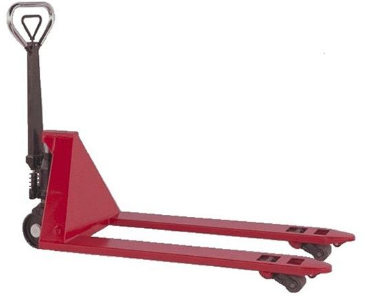 What does a pallet jack see?