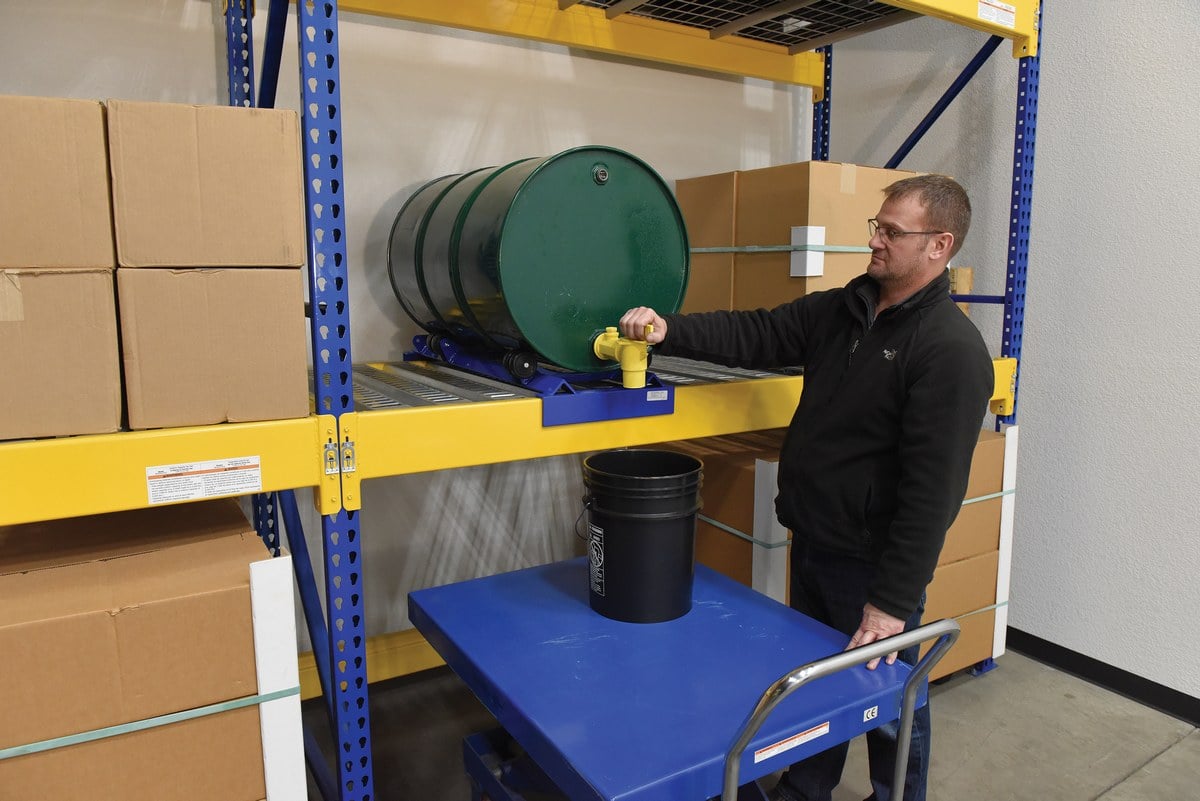 Horizontal Drum Cradle