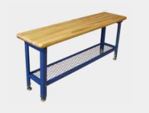 locker room storage bench v9