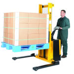 Stacker with Adjustable Legs