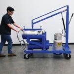LP Tank Lifter and Truck Combination