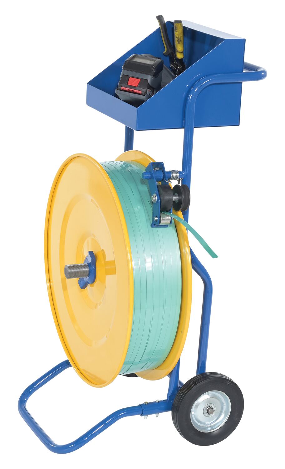 Manual Pallet Probe Strapping Cart