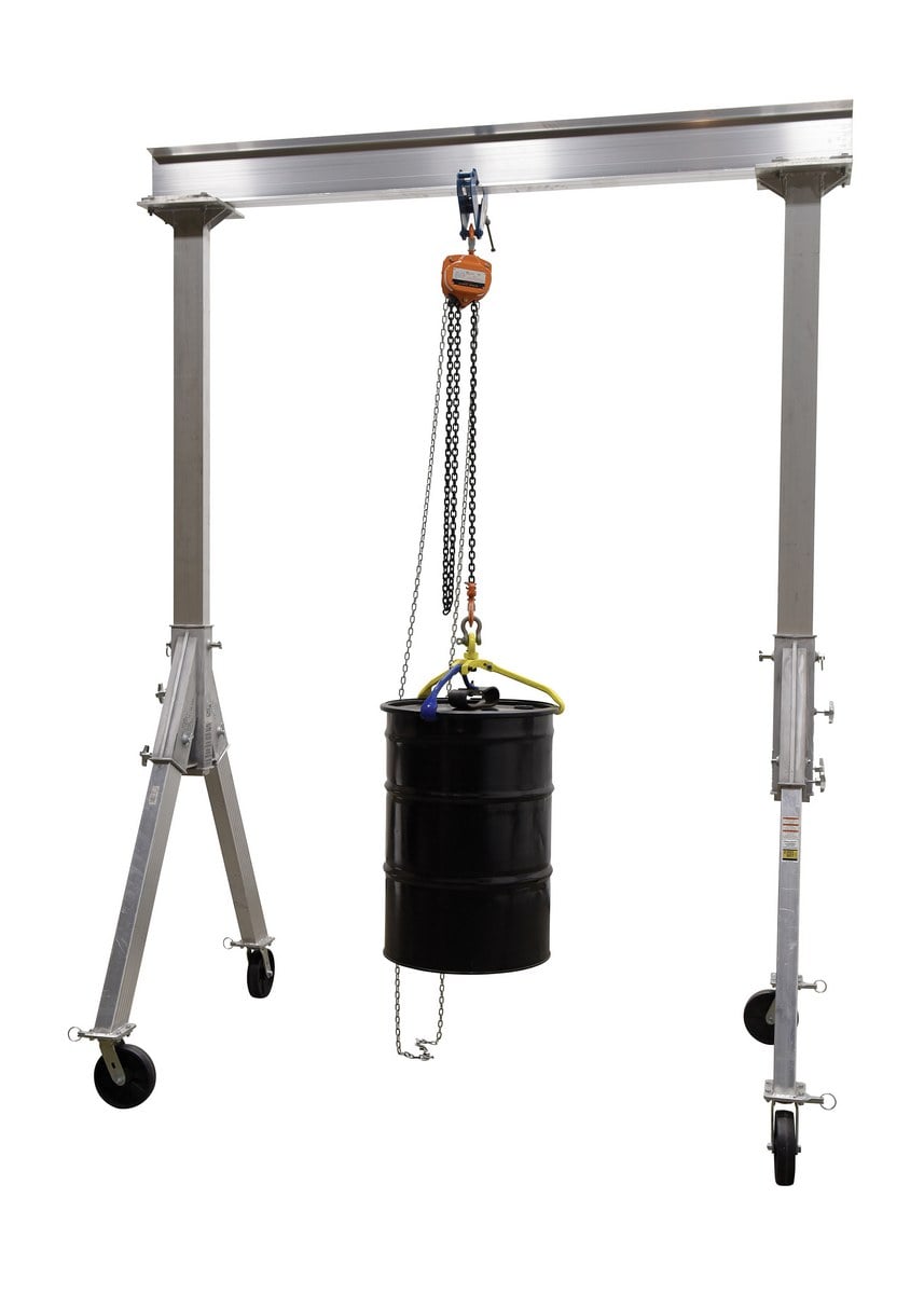 Mobile Fixed Height Aluminum Gantry Cranes