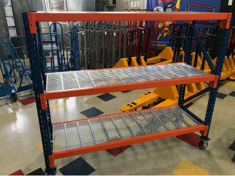 mobile pallet rack topshelf