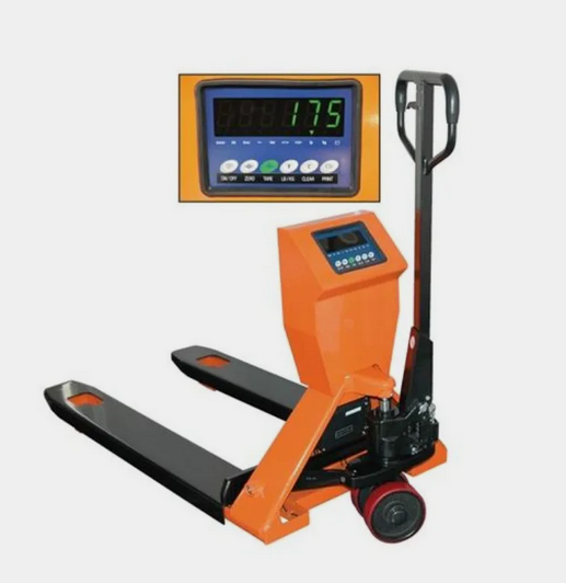 pallet truck with scale