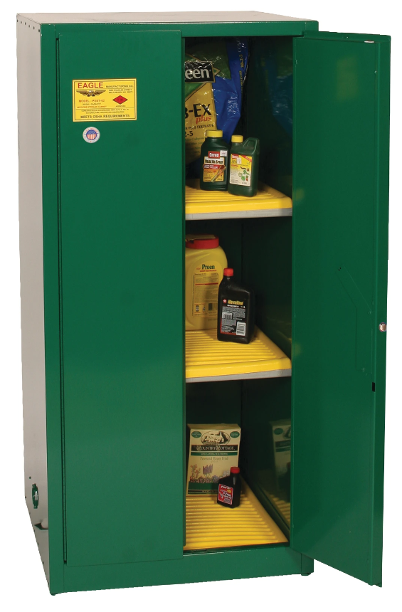 pesticide storage cabinet