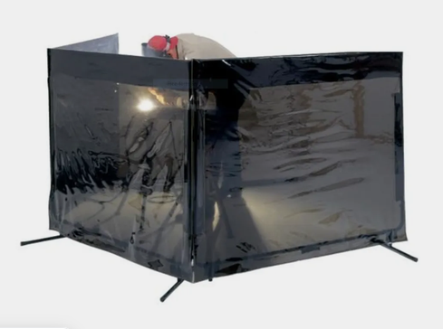portable safety screen