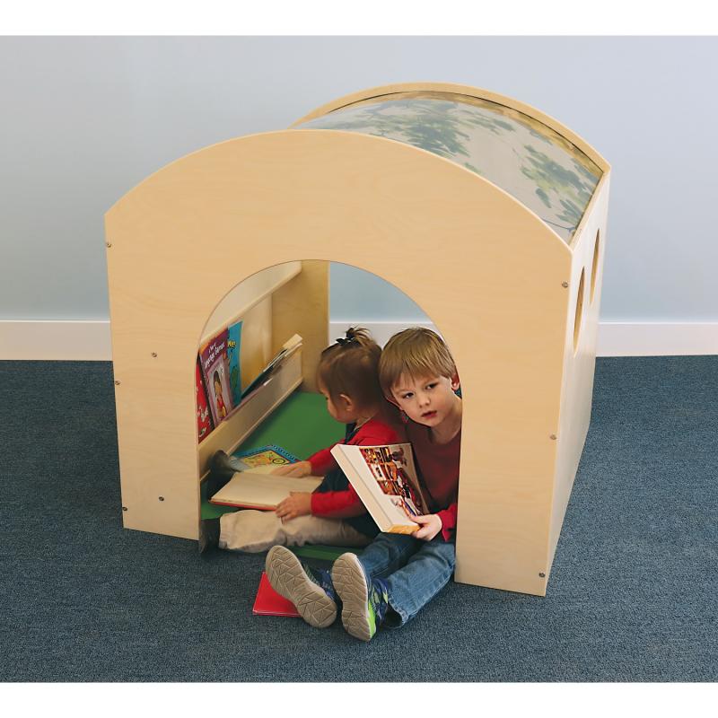 preschool reading nook with floor mat set v2