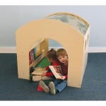 Preschool Reading Nook with Floor Mat Set