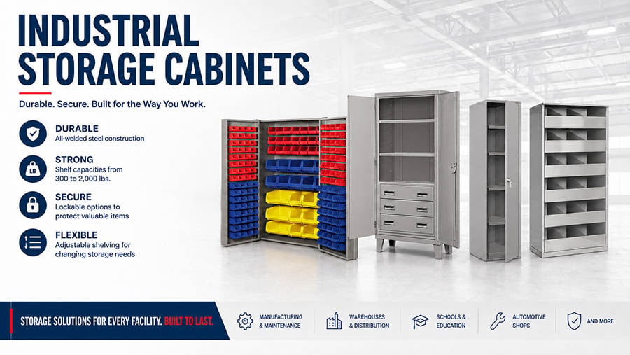 pucel industrial storage cabinet