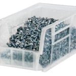 Quantum Clear View Clear Stacking Bins