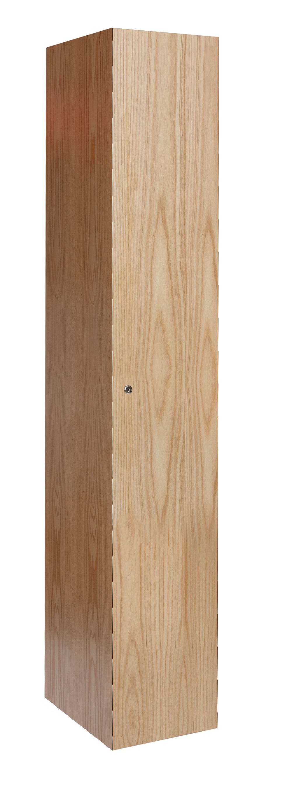 single tier wood club lockers