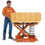 Spring Loaded Pallet Positioner